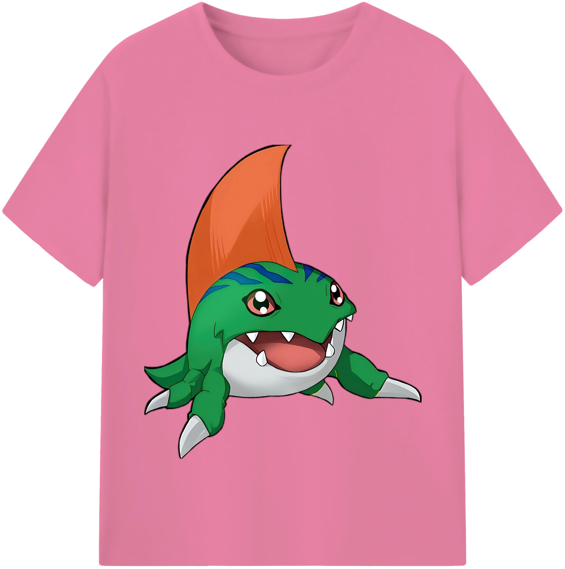 （画像用） Digimon デジタルモンスター/デジモン 綿100％半袖Tシャツ（フロントプリント）